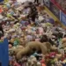 Hockey Fans Throw 81,796 Stuffed Animals Onto Ice for Charity