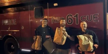 Washington Firefighters Help Complete Grocery Delivery After Instacart Driver Accident