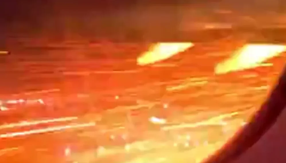 Watch: Plane Engine Blast During Takeoff Sparks Panic